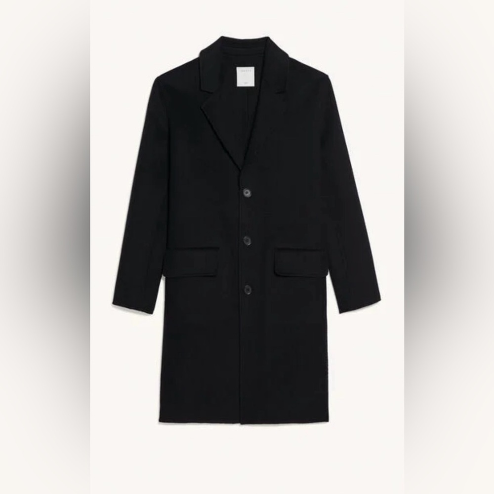 Sandro Double Sided Wool Coat